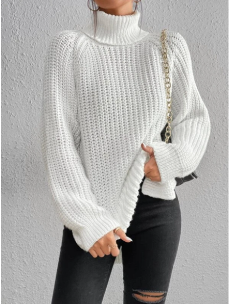 Heidi Fashion | Cozy Oversized Turtleneck Sweater