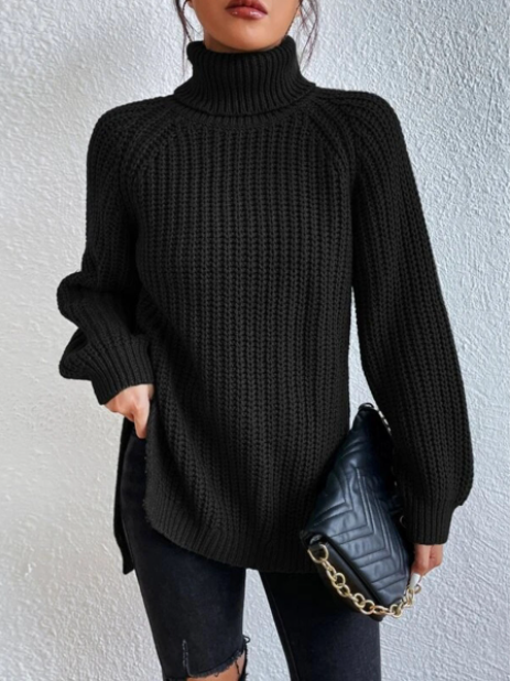 Heidi Fashion | Cozy Oversized Turtleneck Sweater