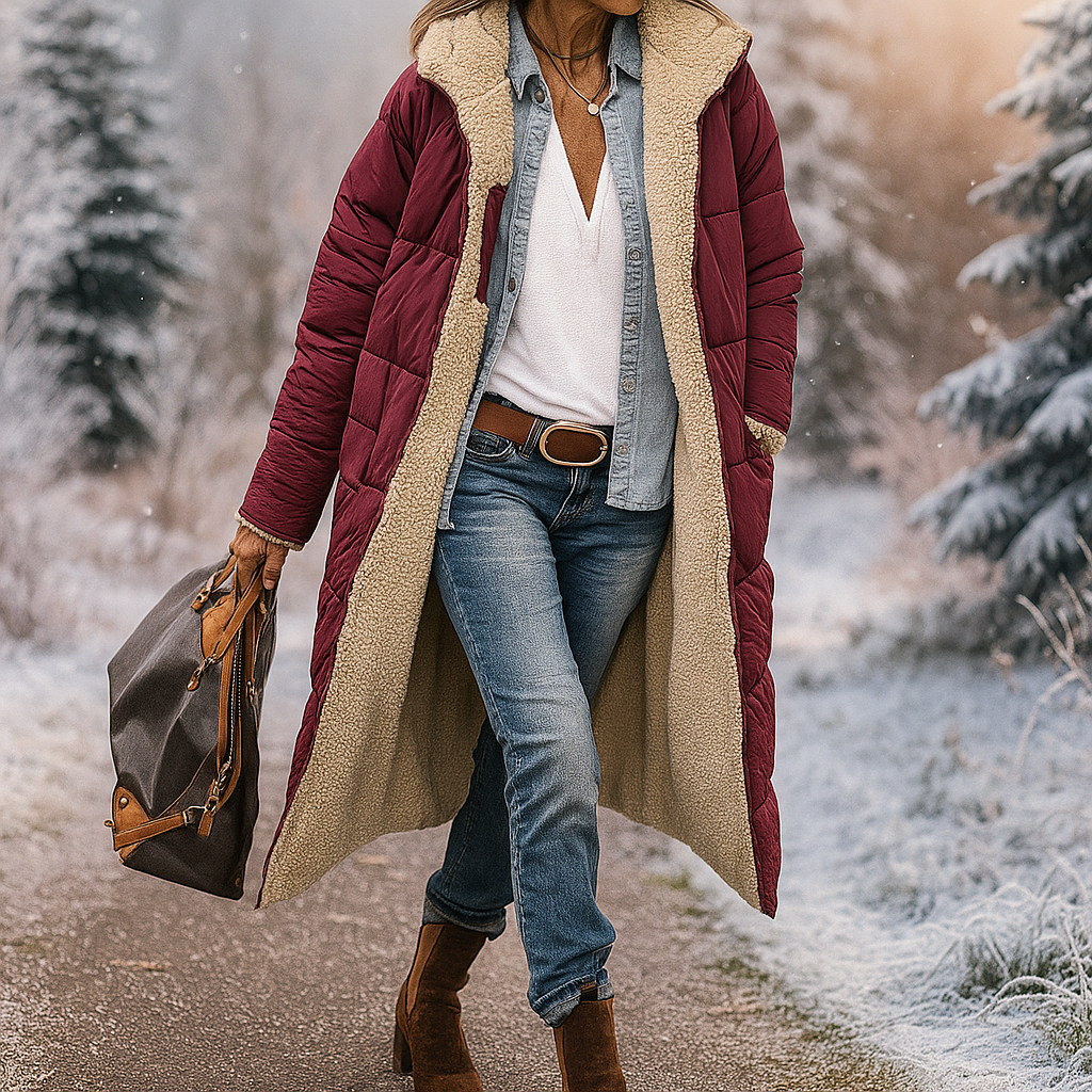 Heidi Fashion | Insulated Long Jacket with Cozy Lining