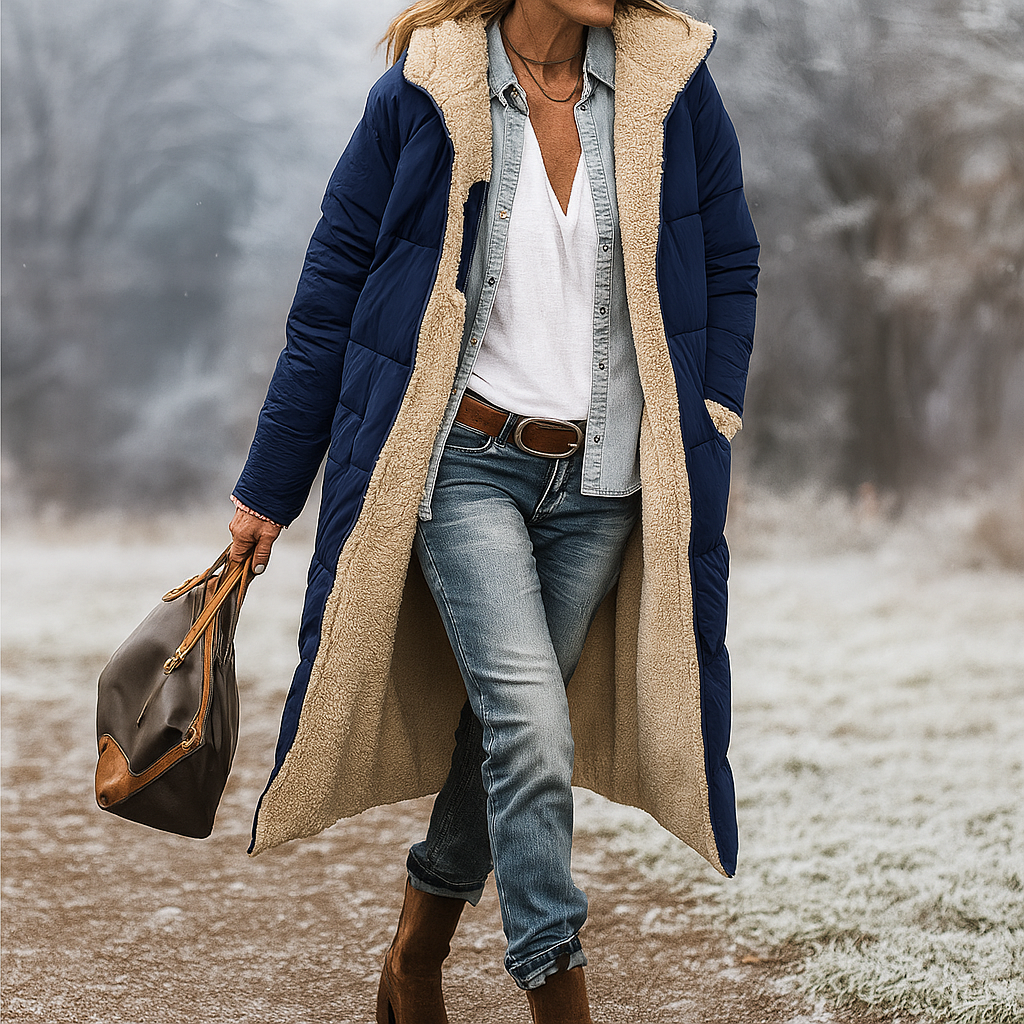 Heidi Fashion | Insulated Long Jacket with Cozy Lining