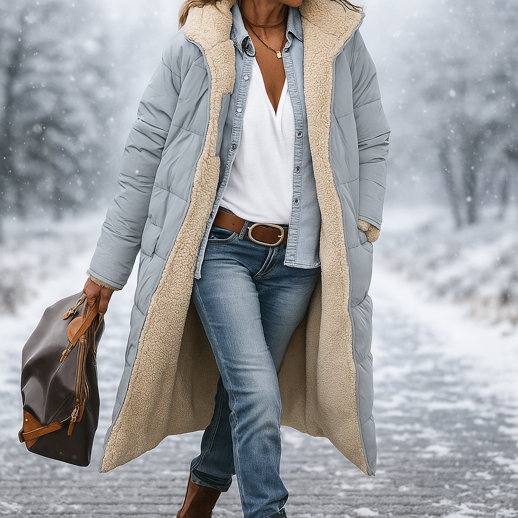 Heidi Fashion | Insulated Long Jacket with Cozy Lining