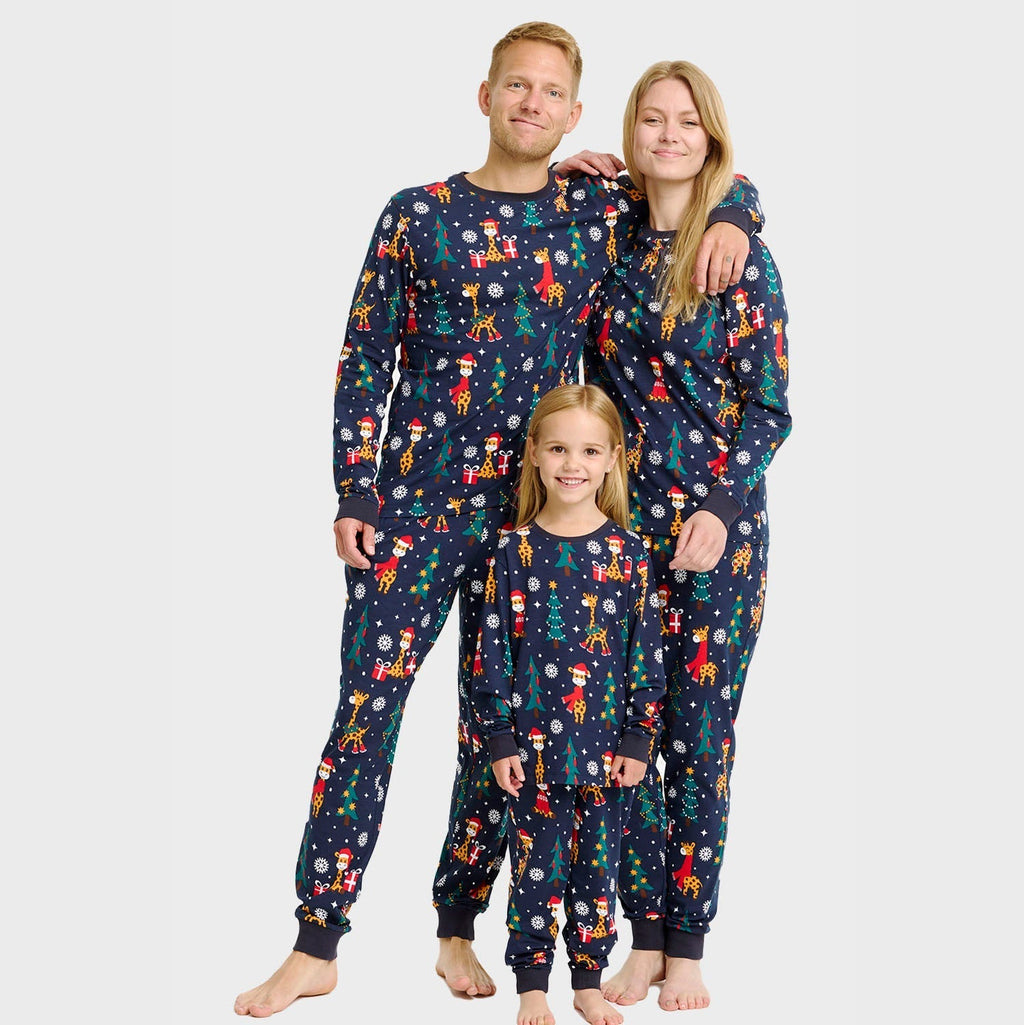 -Mode | Women's Giraffe Christmas Pajamas