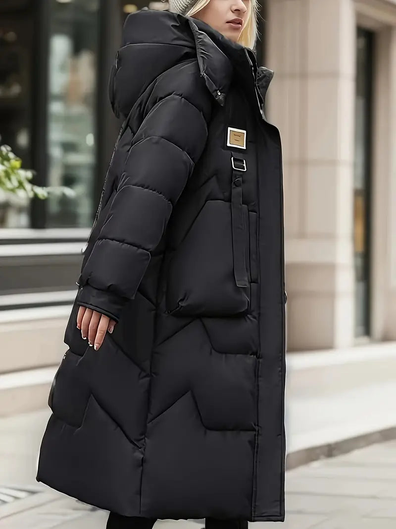 Heidi Fashion | Mid-Length Down Cotton Jacket for Winter