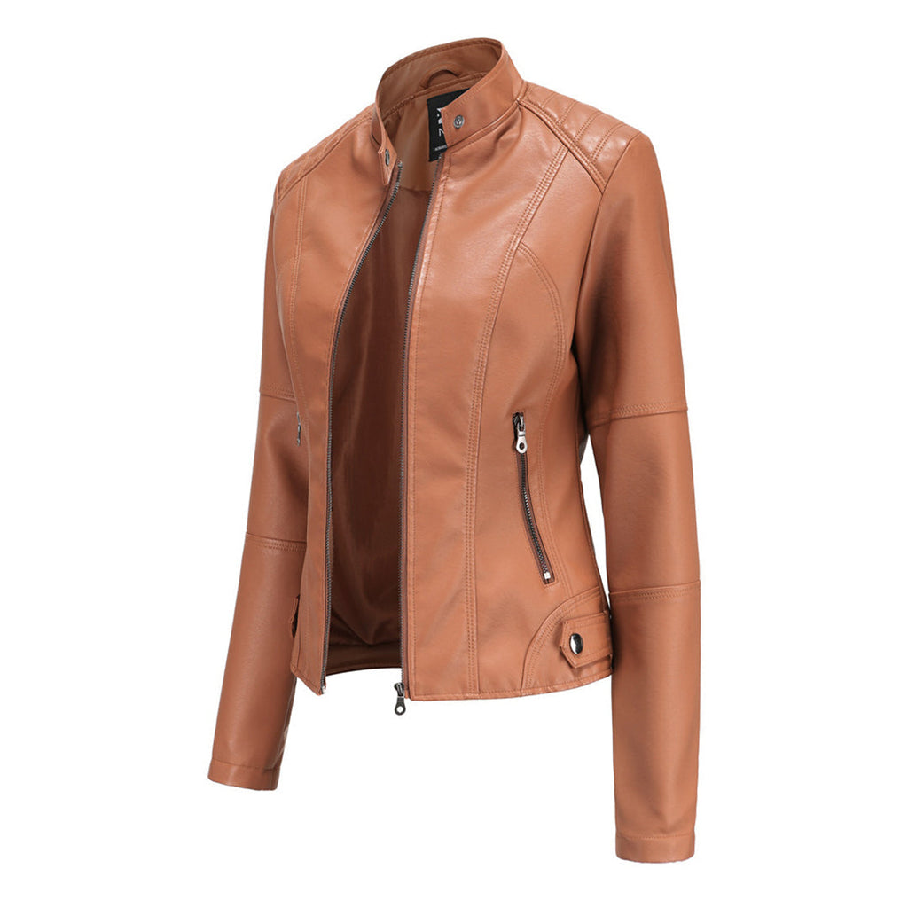 -Mode | Women's Stylish Leather Jacket