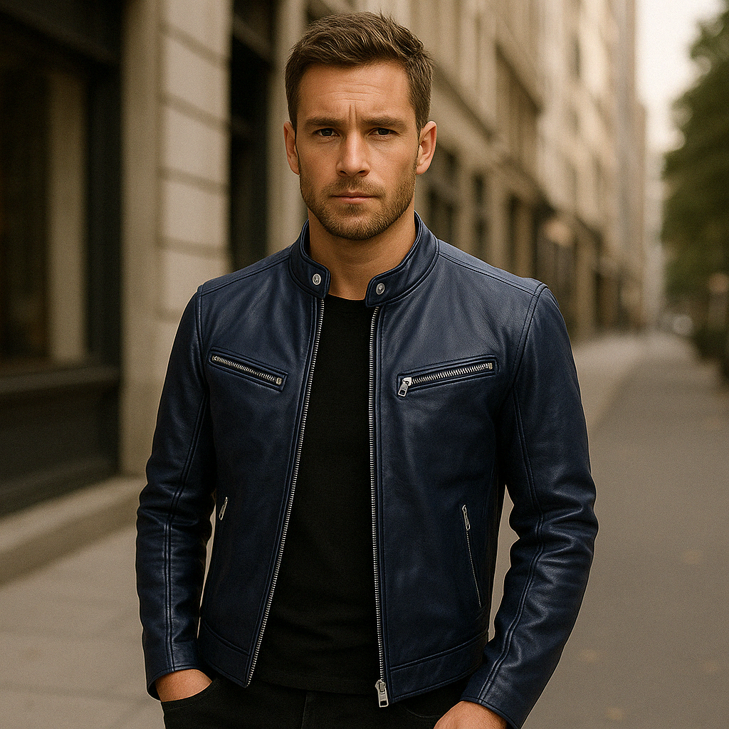 Heidi Fashion | Men's Leather Jacket