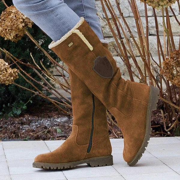 -Mode | Women's Vintage-Style Suede Boots