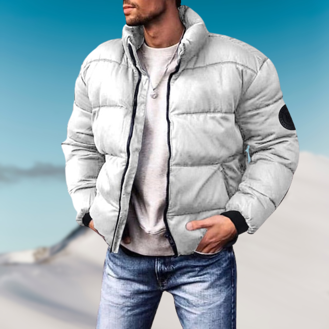 Heidi Fashion | Men's Insulated Puffer Jacket for Chilly Winter Days