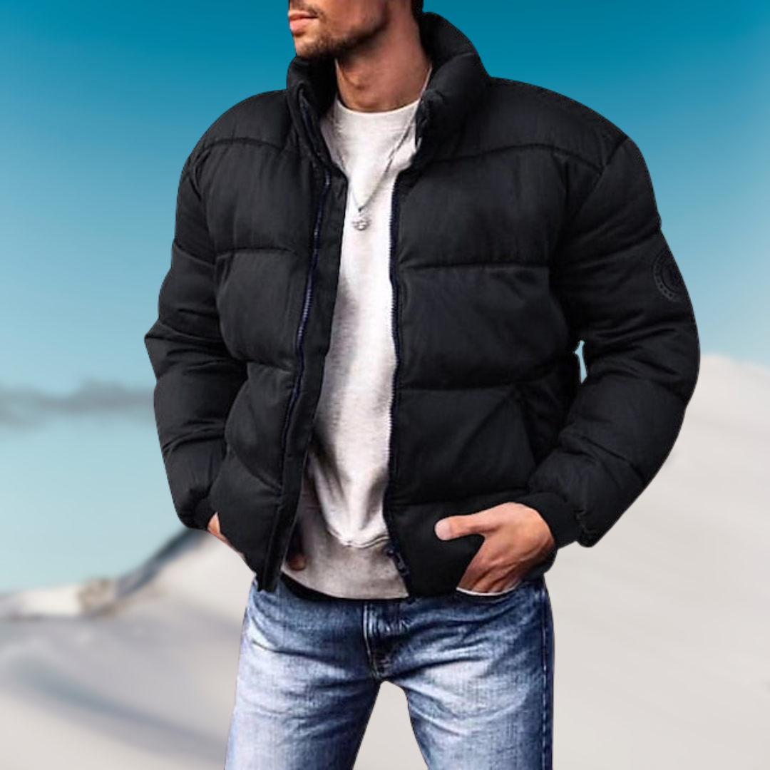 Heidi Fashion | Men's Insulated Puffer Jacket for Chilly Winter Days