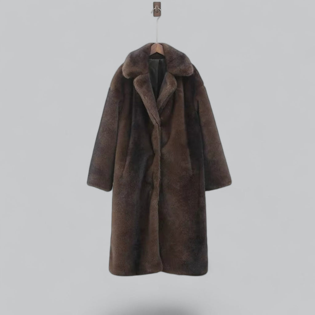 -Mode | Women's Faux Fur Long Winter Coat