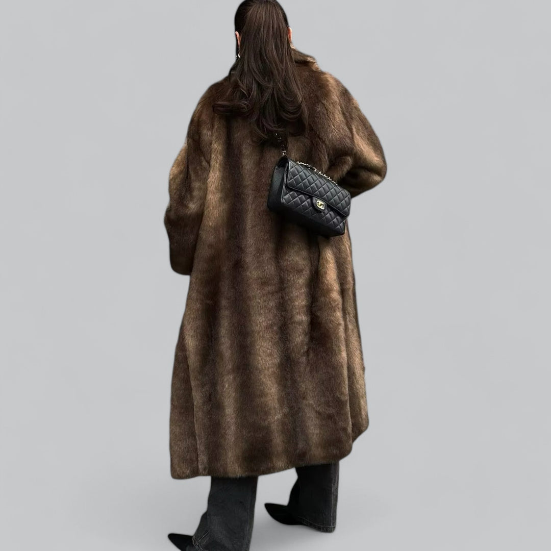 -Mode | Women's Faux Fur Long Winter Coat