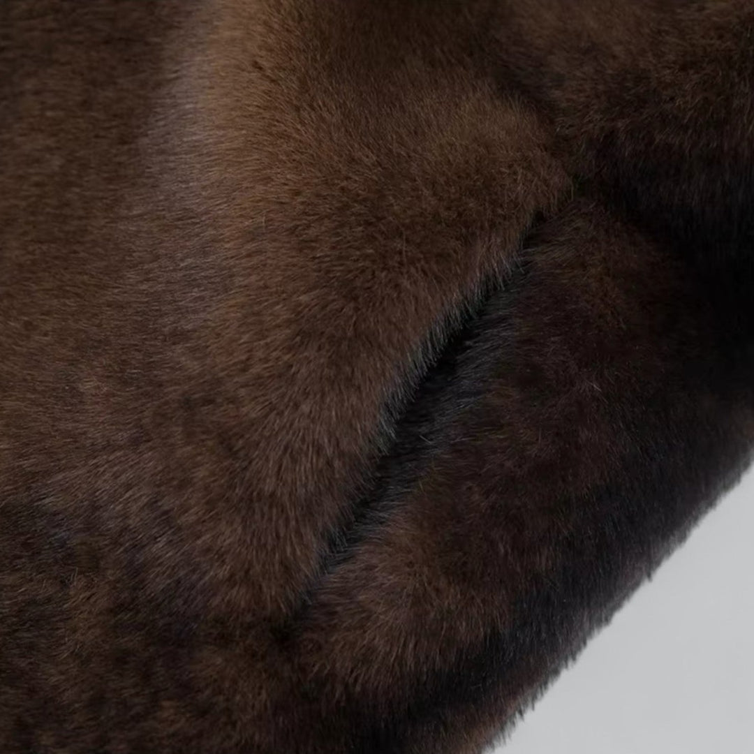 -Mode | Women's Faux Fur Long Winter Coat