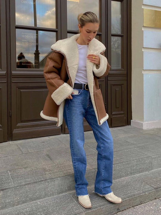 Heidi Fashion | Cozy Fur-Lined Coat