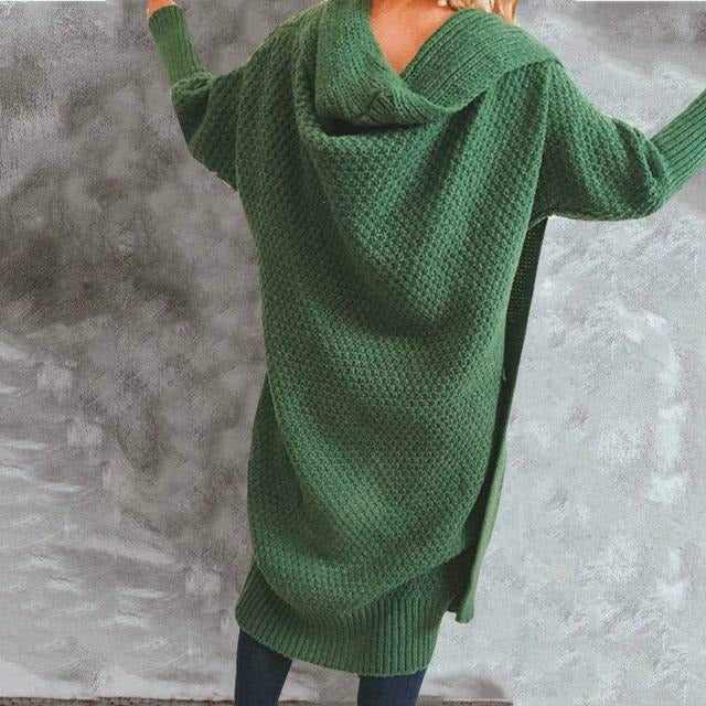 -Style | Classic Solid Long Cardigan