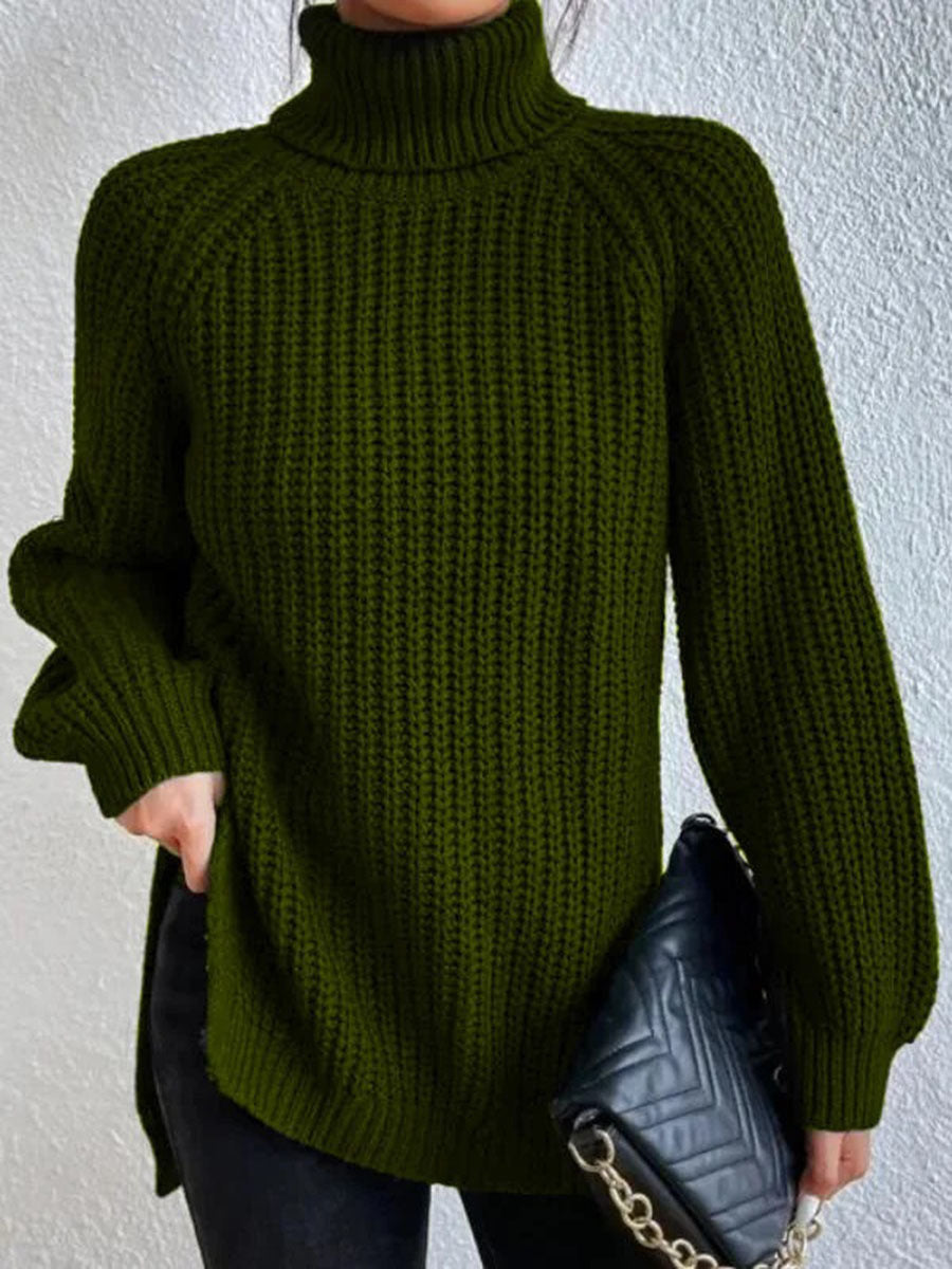 Heidi Fashion | Cozy Oversized Turtleneck Sweater