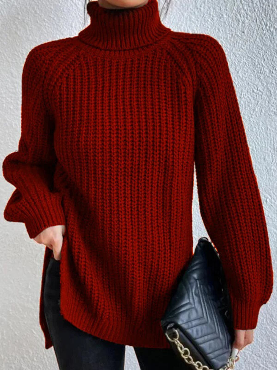 Heidi Fashion | Cozy Oversized Turtleneck Sweater