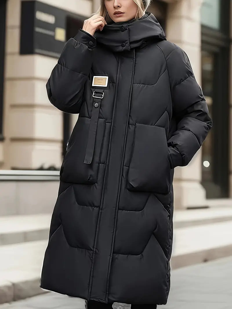 Heidi Fashion | Mid-Length Down Cotton Jacket for Winter