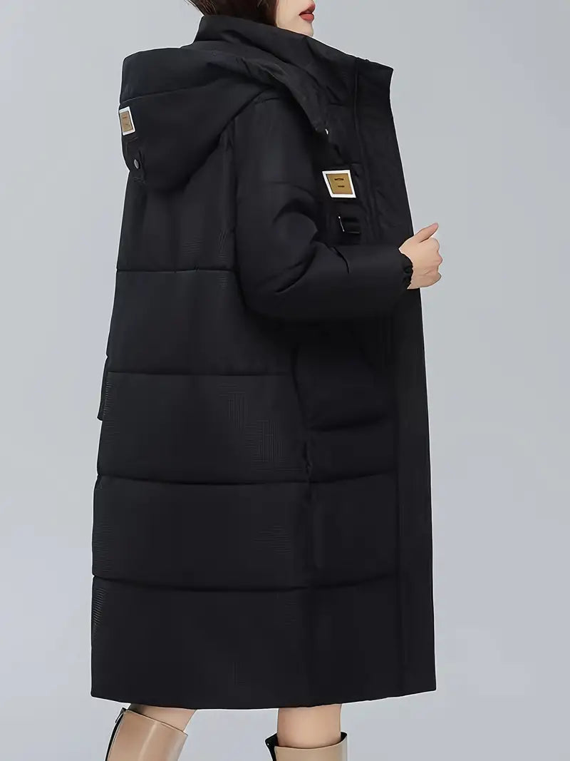 Heidi Fashion | Mid-Length Down Cotton Jacket for Winter