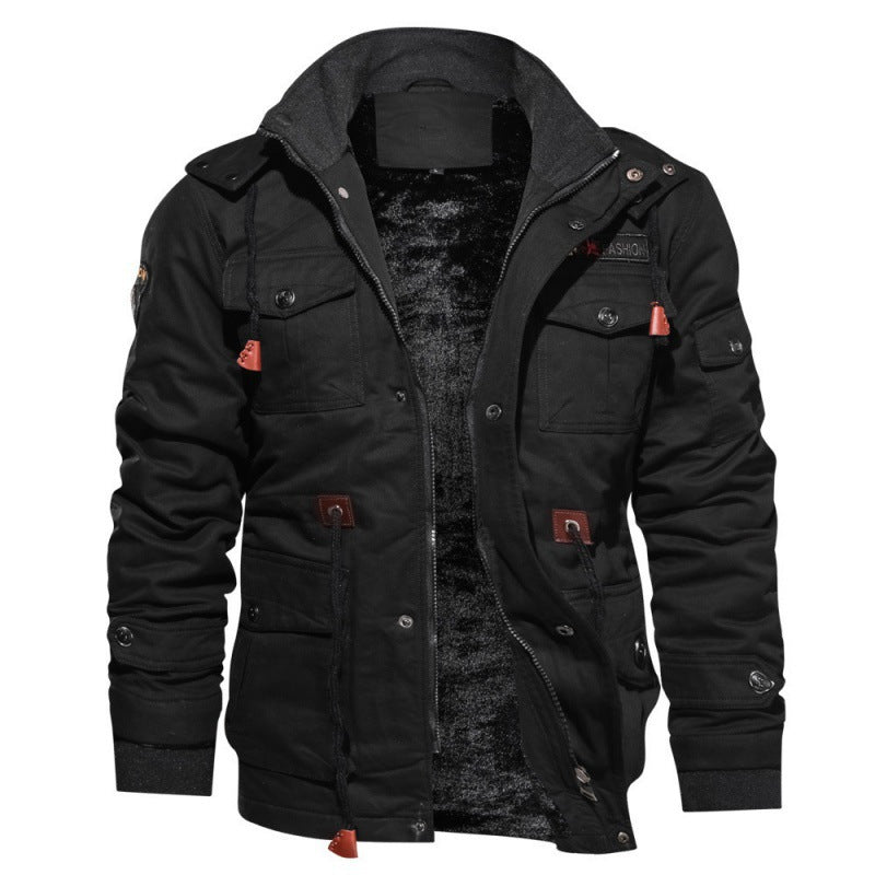 Heidi Fashion | Men's Winter Jacket with Fleece Lining