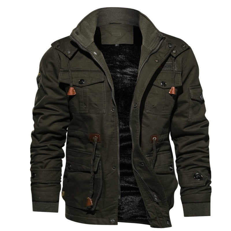 Heidi Fashion | Men's Winter Jacket with Fleece Lining