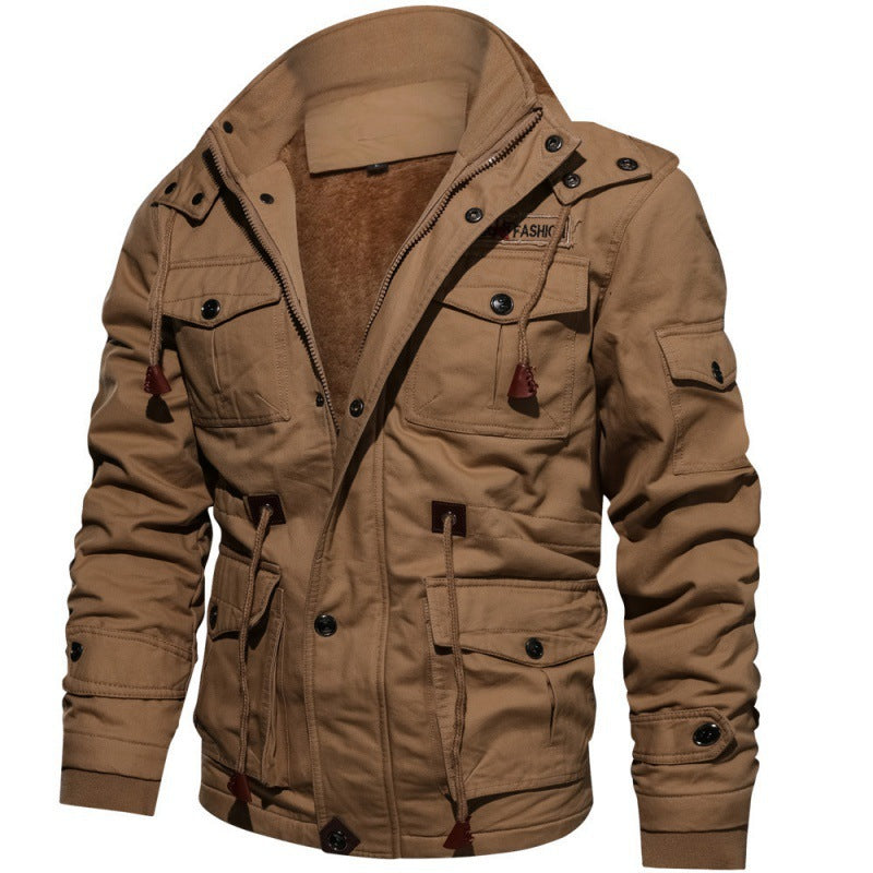 Heidi Fashion | Men's Winter Jacket with Fleece Lining