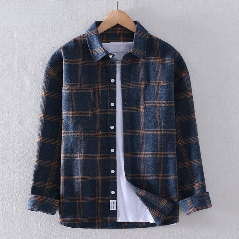 Fashion | Men's Plaid Casual Shirt